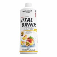 Best Body Vital Drink Zerop 1000 ML Pfirsich Maracuja