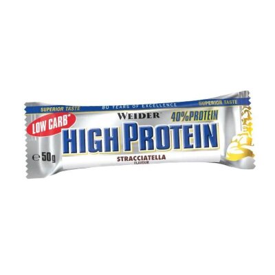 Weider 40% High Protein Bar 50g Stracciatella