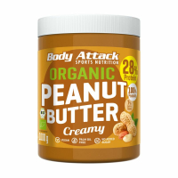 Body Attack Organic Peanut Butter (1000g) Creamy
