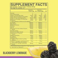 RAW Nutrition CBUM THAVAGE Pre-Workout Booster Blackberry-Lemonade