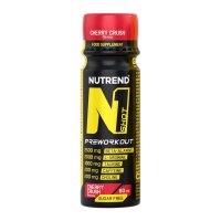 Nutrend N1 Shot Preworkout 60 ml Cherry Crush