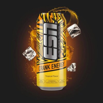 ESN CRANK ENERGY 500ml Dose Tropical Flavor (inkl. 0,25€ Pfand)