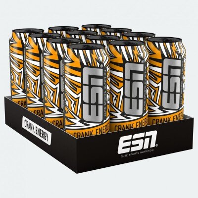 ESN CRANK ENERGY 12 x 500ml Tray White Flavor (inkl. 3€ Pfand)