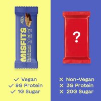 Misfits Vegan Protein Wafers 37g White Chocolate Vanilla