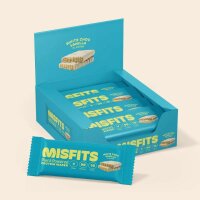Misfits Vegan Protein Wafers 12x 37g BOX White Chocolate...