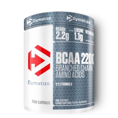 Dymatize BCAA 2200 Caps, 400 Kapseln