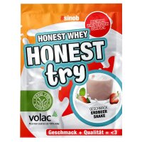 #Sinob Honest Whey Try Proben 30g Erdbeer-Shake