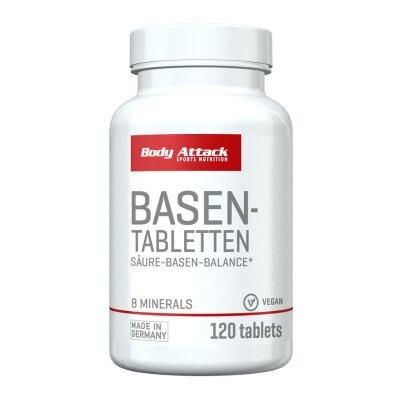 Body Attack BASENTABLETTEN - 120 Tabs