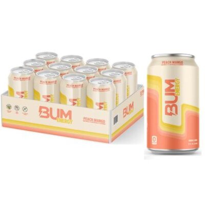 BUM Energy Drink 12 x 330 ml Peach Mango