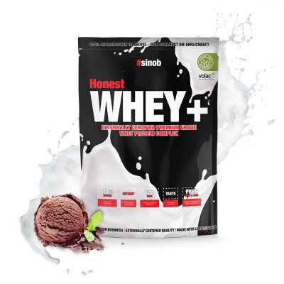 #Sinob Honest Whey+ Schokolade Sahne