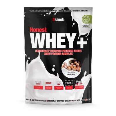 #Sinob Honest Whey+ Haselnuss