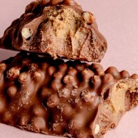 Fit & Co. Crunch Bar - Hazelnut Chocolate 55g Riegel