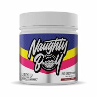Naughty Boy Pump Pre-Workout, 400g Dose Tropical Punch