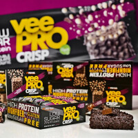 Profuel veePRO CRISP veganer Proteinriegel 70g Riegel Double Chocolate Brownie