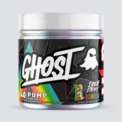 Ghost Pump - Pre Workout Booster Sour Strips Rainbow