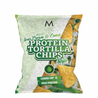 More Nutrition Protein Tortilla Chips 50g Sour Cream...