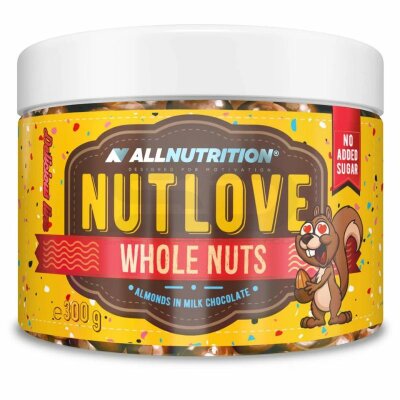 All Nutrition Nutlove Whole Nuts Almonds in Milk Chocolate