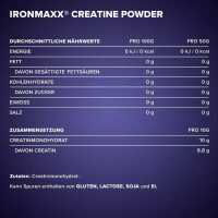 IronMaxx Creatine Powder Monohydrate