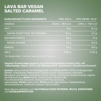 IronMaxx Vegan Lava Bar Protein Riegel 40g Salted Caramel