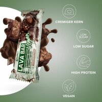 IronMaxx Vegan Lava Bar Protein Riegel 40g Chocolate Brownie