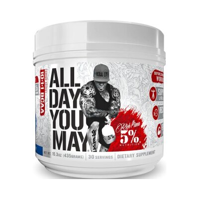 5% Nutrition All day you May Blue Raspberry