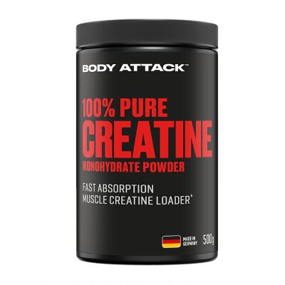 Body Attack 100% Pure Creatine Powder 500g