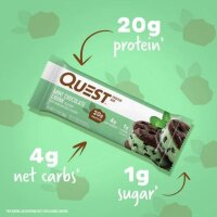 Quest Nutrition Quest Bar Proteinriegel 60g Riegel Mint Chocolate Chunk