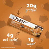 Quest Nutrition Quest Bar Proteinriegel 60g Riegel Chocolate Peanutbutter