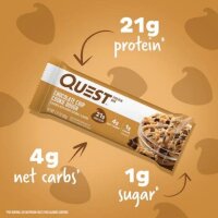 Quest Nutrition Quest Bar Proteinriegel 60g Riegel Chocolate Chip Cookie Dough