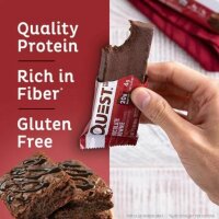 Quest Nutrition Quest Bar Proteinriegel 60g Riegel Chocolate Brownie