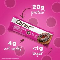 Quest Nutrition Quest Bar Proteinriegel 12x60g BOX Chocolate Sprinkled Doughnut