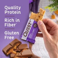 Quest Nutrition Quest Bar Proteinriegel 12x60g BOX Caramel Chocolate Chunk