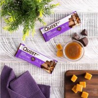 Quest Nutrition Quest Bar Proteinriegel 12x60g BOX Caramel Chocolate Chunk