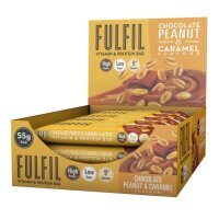 Fulfil Vitamin und Proteinriegel 12x55g BOX Chocolate Peanut & Caramel