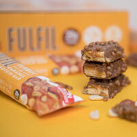 Fulfil Vitamin und Proteinriegel 12x55g BOX Chocolate Peanut & Caramel