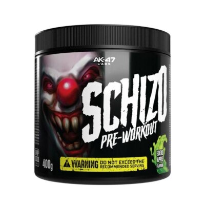 AK-47 Schizo Pre-Workout, 400gr Watermelon