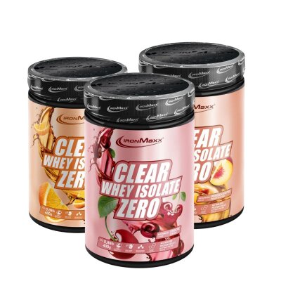 IronMaxx® Clear 100% Whey Isolate Zero - 400g Dose