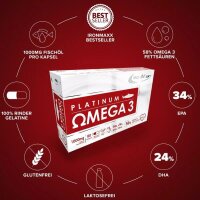 IronMaxx® Platinum Omega 3 - 60 Kapseln