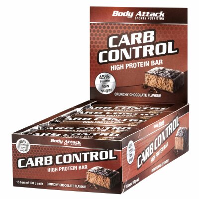 Body Attack Carb Control | High Protein Bar Blueberry Yoghurt