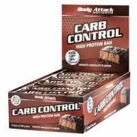 Body Attack Carb Control | High Protein Bar Blueberry...
