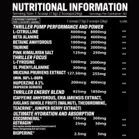 Gorillalpha Thriller Juice Pre-Workout Booster