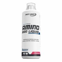 Best Body Nutrition Amino Liquid 5000, 1000ml Flasche, Cranberry Geschmack