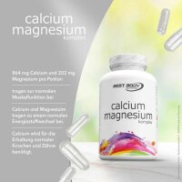 Best Body Nutrition Calcium Magnesium Komplex - 100 Kapseln