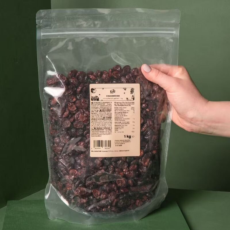 KoRo Cranberrys mit Apfelsaft gesüßt online kaufen