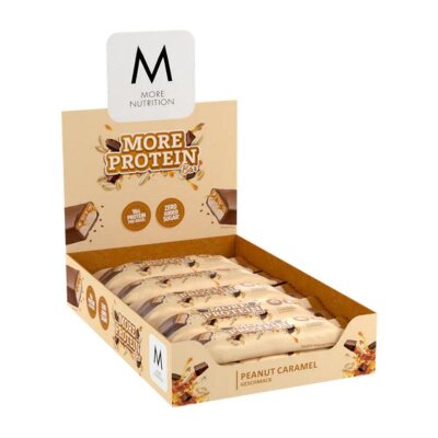 More Nutrition Protein Bar Peanut Caramel-Box (10 x 50 g)