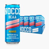Nocco BCAA Drink 24 x 330ml Dose Mango