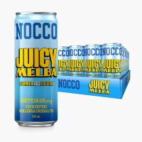 Nocco BCAA Drink 24 x 330ml Dose Juicy Melba Summer Edition
