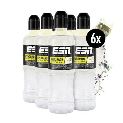 ESN Hydorade Sports Drink 6 x 500ml Iso Lemon (inkl. 1,50€ Pfand)