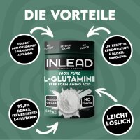 Inlead L-Glutamine, 500g