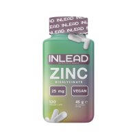 Inlead Zinc Bisglycinate, 120 Caps